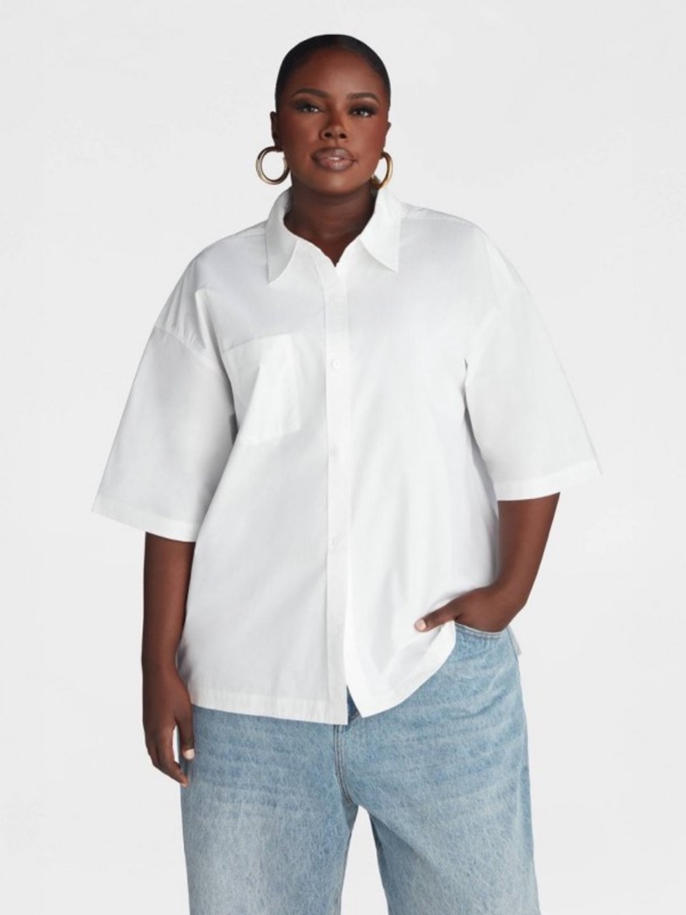 KBB by KAHLANA “The Crisp Collard Shirt”